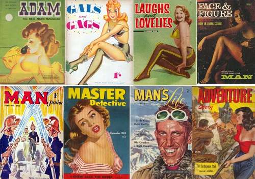 Junior Porn Magazines - MAN magazine, published by K G Murray